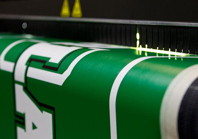 Image Of 6-Color Plus White Printing Process