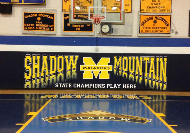 Shadow Mountain Gym Padding Image