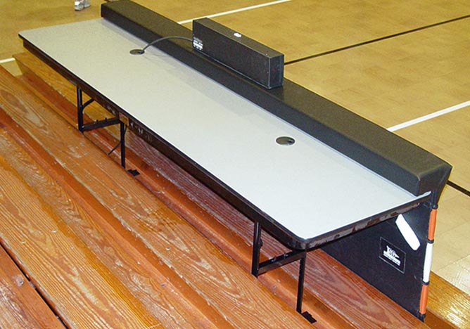 Padded Scorer's Tables | SportsGraphics, Inc.