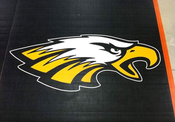 Competition Wrestling Mats High School College Roll Out Mats